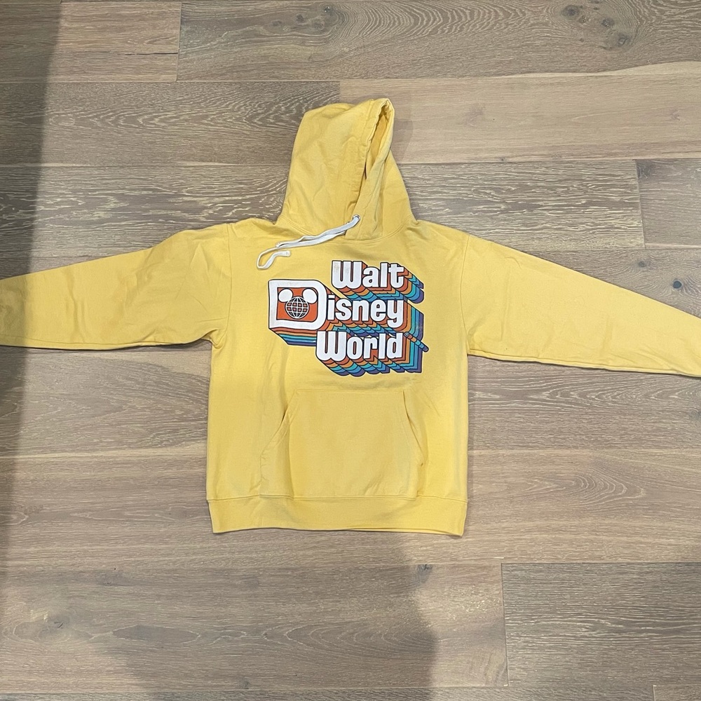 Walt Disney World Yellow Sweatshirt Hoodie